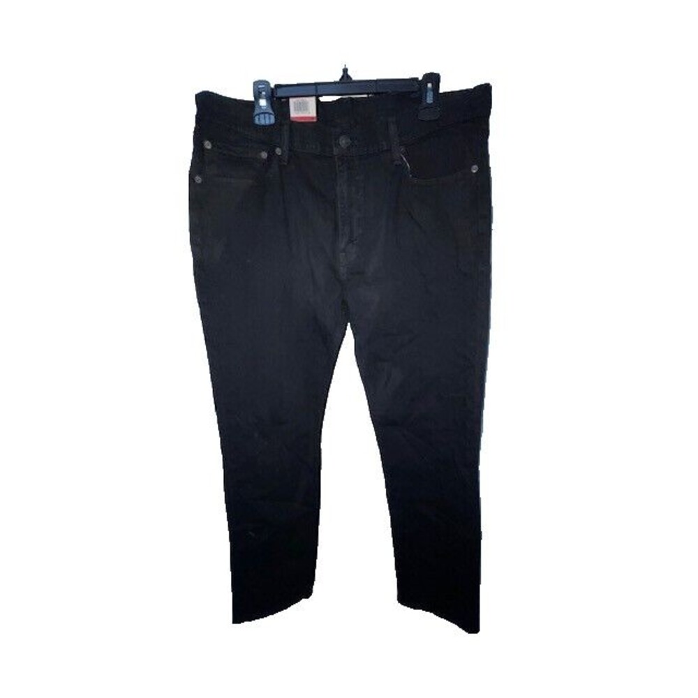 NWT Levis 511 Mens Sz 38x32 Slim Straight Leg Stretch Black 5 Pocket Jeans